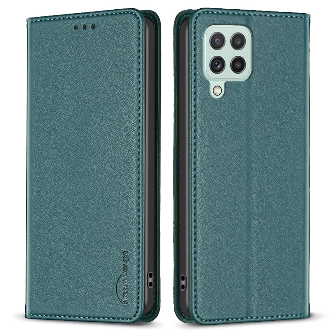 BINFEN COLOR BF18 Leather Case for Samsung Galaxy A12 Card Holder Full Protection Phone Stand Cover BINFEN COLOR BF18 Leather Case for Samsung Galaxy A12 Card Holder Full Protection Phone Stand Cover